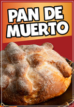 Load image into Gallery viewer, Pan de Muerto Sticker Window Decal Truck Concession Vinyl Restaurant Wall poster Sticker Mexican Food Decal