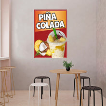 Load image into Gallery viewer, Pina Colada Sticker Window Sticker Mexican DrinkTruck Concession Vinyl Restaurant Wall Poster Sticker Pineapple Drink…