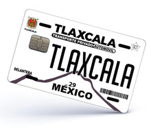 Load image into Gallery viewer, Tlaxcala Credit Card Skin Cover Vinyl Stickers (4 Pack) - TLAX Mexican Decal #1