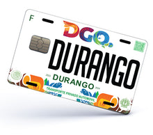 Load image into Gallery viewer, Durango Credit Card Skin Cover Vinyl Stickers (4 Pack) - DGO Mexican Decal #2