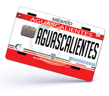 Load image into Gallery viewer, Aguascalientes Credit Card Skin Cover Vinyl Stickers (4 Pack) - AGS Mexican Decal
