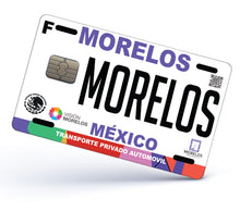 Load image into Gallery viewer, Morelos Credit Card Skin Cover Vinyl Stickers (4 Pack) - MOR Mexican Decal