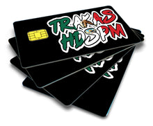 Load image into Gallery viewer, Trakas HDSPM Mexican Flag Credit Card Skin Cover Vinyl Stickers (4 Pack) - Trakas MX Flag Sticker