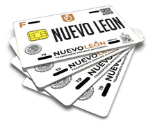 Load image into Gallery viewer, Nuevo Leon Credit Card Skin Cover Vinyl Stickers (4 Pack) - Nuevo Leon Mexican Decal