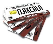 Load image into Gallery viewer, Tlaxcala Credit Card Skin Cover Vinyl Stickers (4 Pack) - TLAX Mexican Decal #2