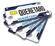 Load image into Gallery viewer, Queretaro Credit Card Skin Cover Vinyl Stickers (4 Pack) - QRO Mexican Decal
