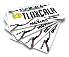 Load image into Gallery viewer, Tlaxcala Credit Card Skin Cover Vinyl Stickers (4 Pack) - TLAX Mexican Decal #1
