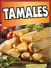 Load image into Gallery viewer, Tamales Decal Window Sticker Mexican Food Truck Concession Vinyl Restaurant Tamal Mexican Food Image Sticker