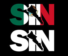 Load image into Gallery viewer, Sinaloa letters Decal Car Window Laptop Map Vinyl Sticker Mexico SIN Estado MX