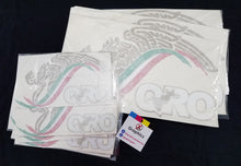 Load image into Gallery viewer, Mexican Eagle Decal escudo car window vinyl sticker Gobierno Mex. Queretaro QRO Estado Mexican Flag Trokiando Trokitas trucking decals