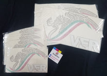 Load image into Gallery viewer, Mexican Eagle Decal escudo car window vinyl sticker Gobierno Mex. Veracruz VER Estado Mexican Flag Trokiando Trokitas trucking decals