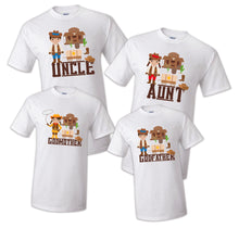 Load image into Gallery viewer, Wild West cowbow and Cowgirl Birthday Party T-shirts Shirt Celebration Western