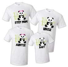Load image into Gallery viewer, Family Matching Panda Birthday Party T-shirts Shirt Celebration Reunion Kids Boy