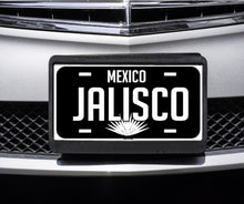 Load image into Gallery viewer, Jalisco Car Plate aluminum License Plate Mex JAL Mexico State CUSTOMIZED Trokas Trokiando Estados de Mexico, Mexican State Car Plate