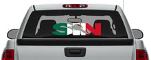 Load image into Gallery viewer, Sinaloa letters Decal Car Window Laptop Map Vinyl Sticker Mexico SIN Estado MX