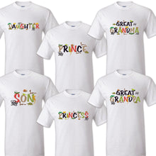 Load image into Gallery viewer, Amphibian t shirt Birthday Matching Party Family Kid Tshirt Frogs Turtles Snake