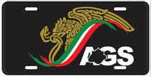 Load image into Gallery viewer, Mexican Logo Car Plate aluminum License Plate Gobierno de Mexico logo Plate