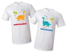 Load image into Gallery viewer, Dinosaur t shirt Birthday Matching Party Family Kid Tshirt Mom, dad, sister