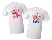 Load image into Gallery viewer, Circus Family Birthday Shirts, Birthday Boy Birthday Tee Shirt Carnival Bodysuit