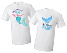 Load image into Gallery viewer, Birthday Mermaid Family Shirts- Merdad Mermom Mermaid Sister, Mermaid Brother