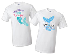 Load image into Gallery viewer, Birthday Mermaid Family Shirts- Merdad Mermom Mermaid Sister, Mermaid Brother