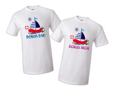 Load image into Gallery viewer, Nautical T shirt Captain Sailing tee Boat Anchor Family Birthday Matching Party Celebration Kid Reunion Mommy, dadddy, sister, brother