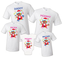 Load image into Gallery viewer, Candyland Family Matching Birthday Party T-shirts Shirt Celebration Reunion kids