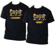 Load image into Gallery viewer, Construction Crew Birthday Matching T-shirts Party Family Kid shirt Digger Dump