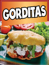Load image into Gallery viewer, Gorditas Decal Window Sticker Mexican Food Truck Concession Vinyl Restaurant Gordita Mexican Food Image Sticker