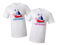 Load image into Gallery viewer, Nautical T shirt Captain Sailing tee Boat Anchor Family Birthday Matching Party Celebration Kid Reunion Mommy, dadddy, sister, brother
