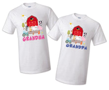 Load image into Gallery viewer, Farm Birthday T Shirt Family matching celebration reunion party tee mom dad kid