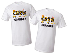 Load image into Gallery viewer, Construction Crew Birthday Matching T-shirts Party Family Kid shirt Digger Dump