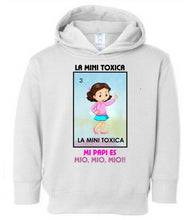 Load image into Gallery viewer, La Mini Toxica TSHIRT / TANK TOP / VNECK / HOODIE Loteria Mexican Bingo Short Sleeve V-Neck Shirt Women's Tank Top