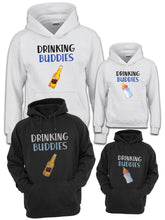 Load image into Gallery viewer, Drinking Buddies TSHIRT / HOODIE father daughter matching shirts father and son gift daddy baby