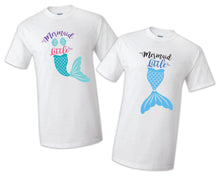 Load image into Gallery viewer, Birthday Mermaid Family Shirts- Merdad Mermom Mermaid Sister, Mermaid Brother