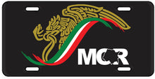 Load image into Gallery viewer, Mexican Logo Car Plate aluminum License Plate Gobierno de Mexico logo Plate