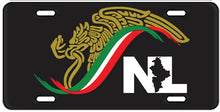 Load image into Gallery viewer, Mexican Logo Car Plate aluminum License Plate Gobierno de Mexico logo Plate