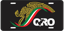 Load image into Gallery viewer, Mexican Logo Car Plate aluminum License Plate Gobierno de Mexico logo Plate
