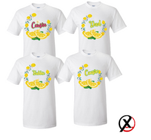 Load image into Gallery viewer, Lemonade t shirts Birthday Matching Party Family Kid Tshirt Lime Lemon Event