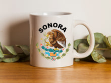 Load image into Gallery viewer, Escudo de Mexico Mug State Mexicana  Mexican Coffee Cup All States