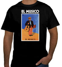 Load image into Gallery viewer, El Musico TSHIRT / RAGLAN Loteria T-Shirt Mexican Bingo Short Sleeve Gift, Celebration Lottery Raglan