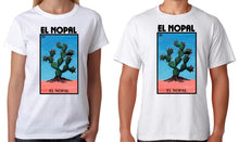 Load image into Gallery viewer, El Nopal TSHIRT / RAGLAN Loteria Shirt / Raglan Mexican Bingo Funny Polaca Lottery Game Flag