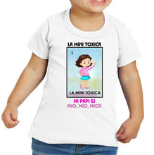Load image into Gallery viewer, La Mini Toxica TSHIRT / TANK TOP / VNECK / HOODIE Loteria Mexican Bingo Short Sleeve V-Neck Shirt Women's Tank Top