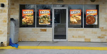 Load image into Gallery viewer, Burritos Decal Window Sticker Mexican Food Truck Concession Vinyl Restaurant