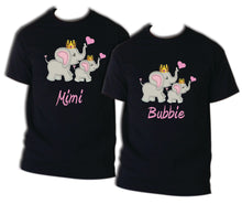 Load image into Gallery viewer, Elephant Birthday Matching T-shirt Party Family Kid Reunion Celebration Tee Shirt
