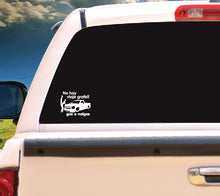 Load image into Gallery viewer, No hay Viaje Gratis Gas o Nalgas Decal Car Window Laptop Vinyl Sticker Mexico