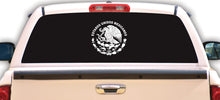 Load image into Gallery viewer, Escudo Mexican Flag Decal Eagle Aguila Car Window Vinyl Sticker Mexico MX