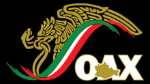 Load image into Gallery viewer, Mexican Eagle Decal escudo car window vinyl sticker Gobierno Mex. Oaxaca Oax Estado Mexican Flag Trokiando Trokitas trucking decals