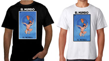 Load image into Gallery viewer, El Mundo Loteria T-Shirt/Hoodie/Raglan Mexican Bingo Short Sleeve, Gift, Celebration Lottery