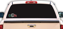 Load image into Gallery viewer, San Luis Potosi Decal Troka Silhouette SLP letters Decal Car Window Laptop Map Vinyl Sticker Mexico SLP Mx Estado